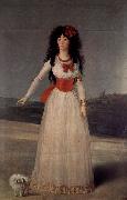 Francisco de Goya White Duchess oil painting reproduction